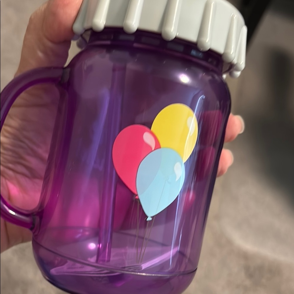 Disney Purple and White Party Favor Mug with Handle - Picture 4 of 4